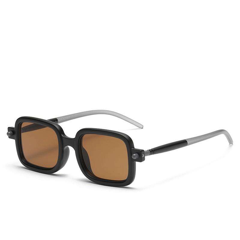 Nieuwe Mode Vierkante Zonnebrillen Dames Heren Luxe Heldere Anti Blauw Licht Brillen UV400 Rechthoekige Glazen