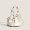 Summer Retro Boho Straw Woven Tote Bag - Chain Detail Waterproof Spacious Handheld for Beach Vacation & Daily Chic