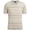 Mens Knitted Ribbed T-Shirt