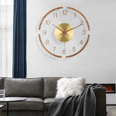 Moderne Wanduhr Nordische Dekorative Wanduhr Interieur Elegante Ästhetische Uhren Minimalistische Stille Elegante Wohnzimmeruhren