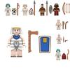 Children's Assembly Toy Intelligent And Educational Egyptian Spear Infantry Pharaoh Guard Building Blocks