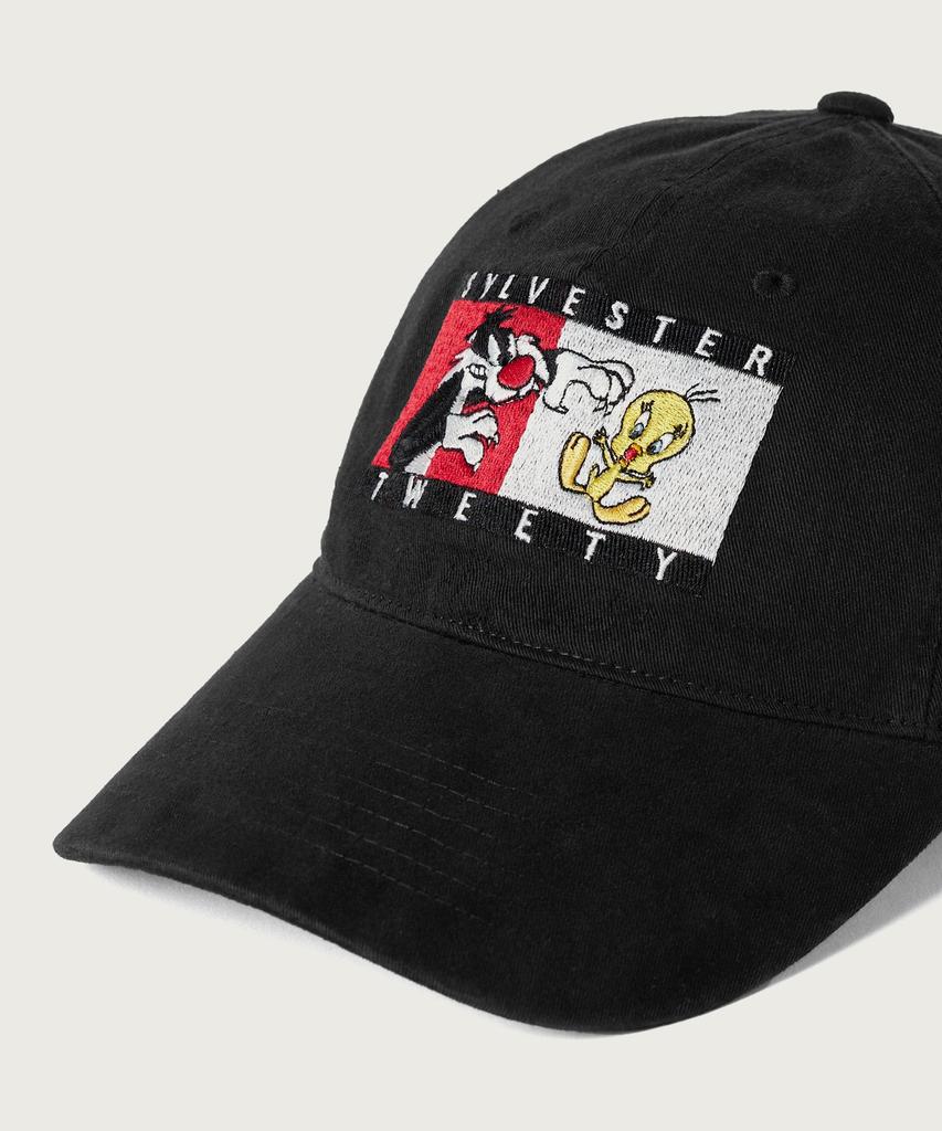 CHAMPION X Looney Tunes Washed Ball Cap Black