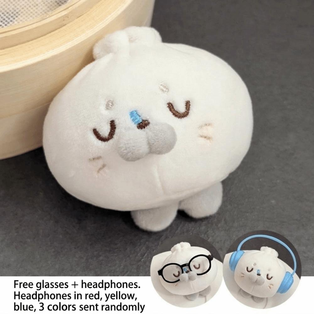 PP Cotton Bag Charm Short Plush Stuffed Plush Doll Backpack Keychain Pendant  Backpack Style5