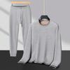 Men's Fleece-Lined Thermal Underwear Set
