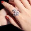 Zhuji Versatile Freshwater Pearl Ring: Two-way Style High-end Pearl Jewelry Accessory.