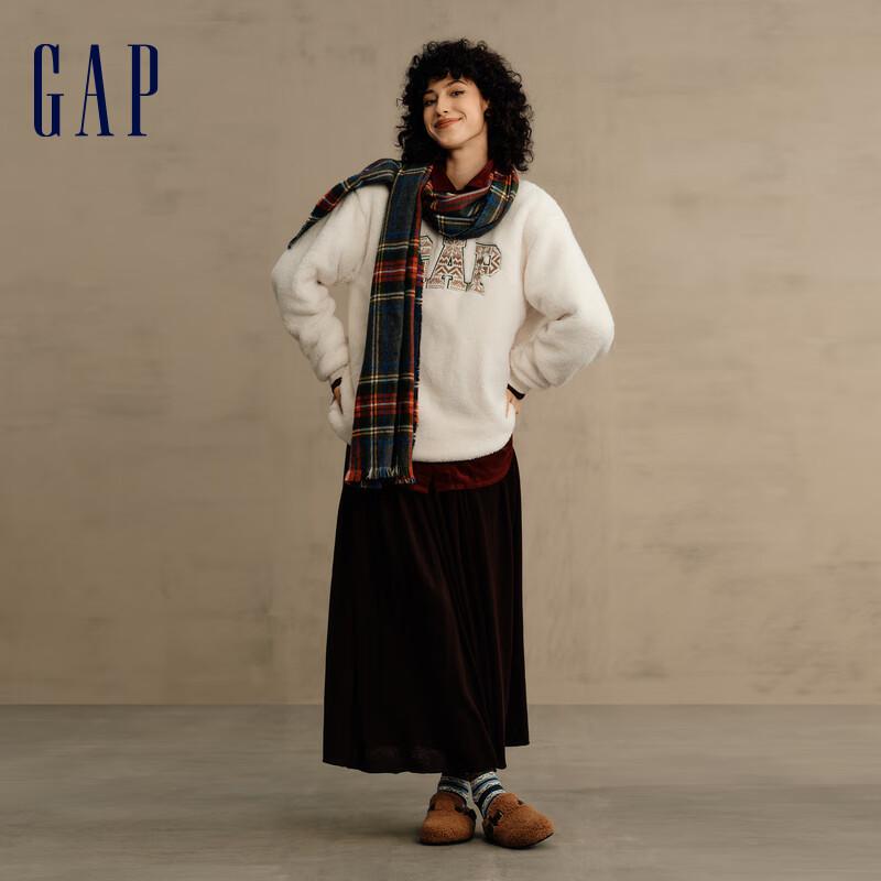 

Gap Unisex Thermal Fleece Pullover Sweatshirt 2XL