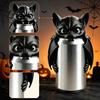 Halloween Party Supplies Bat Can Cover for Standard Soda Cans 3D Printed Reusable Drink Topper Lids with Eyes & Wings Novelty Dustproof Cap Parties