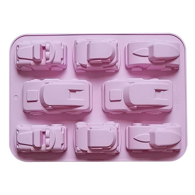 

Автомобильная силиконовая форма для выпечки 3D авто мыло свечи форма для льда детский день рождения инструменты для украшения торта кекс топпер