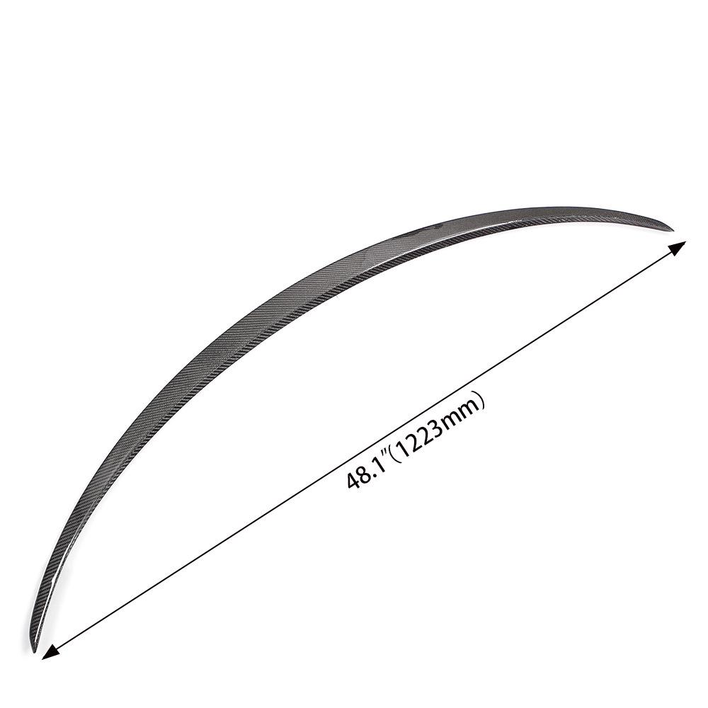Tesla Model Y Real Carbon Fiber Wind Deflector Tail Wing
