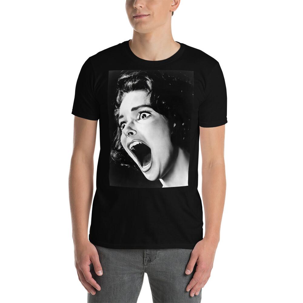 

Screaming Girl Horror Creepy Face Gothic Goth Short-Sleeve Unisex T-Shirt XL