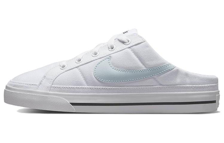 Nike Court Legacy Mule White Light Blue Grey Women s DB3970-101 36