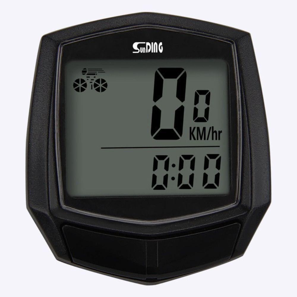 Waterproof Bicycle Cycling Computer LCD Display Digital Speedometer Bike Speedmeter  Mountain Bike