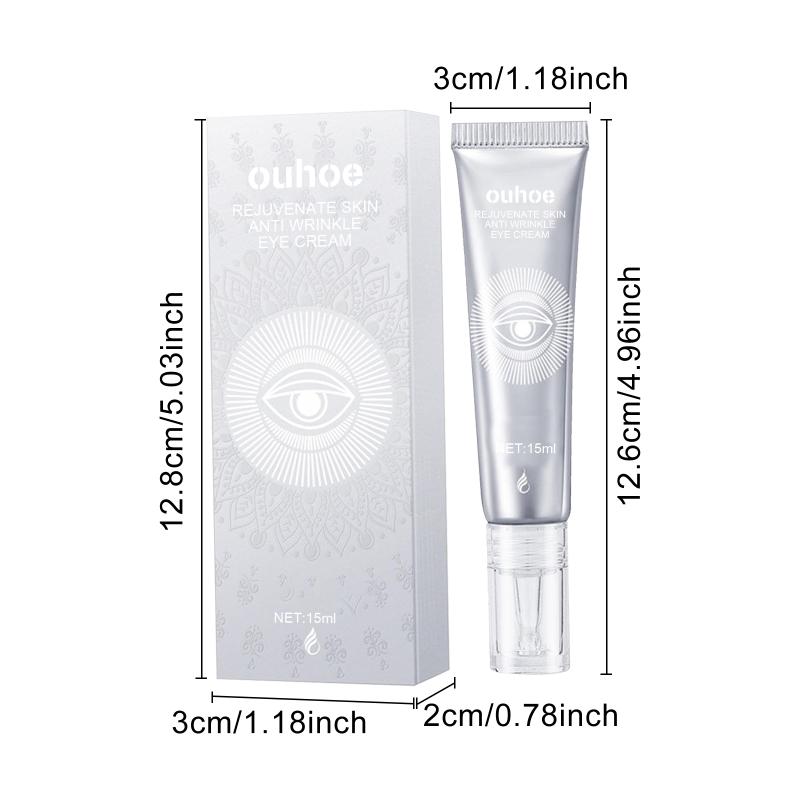 Ouhoe Moisturizing Firming Hydrating Eye Cream Anti Wrinkle Fade Dark Circles Care Eye Cream Reduce Eye Bags Puffiness