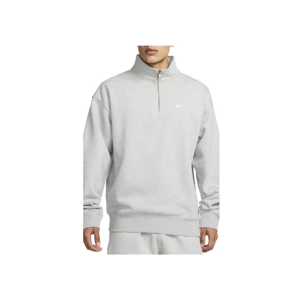 Neues Nike Solo Swoosh Herren 1/4 Zip Top DQ5209-051