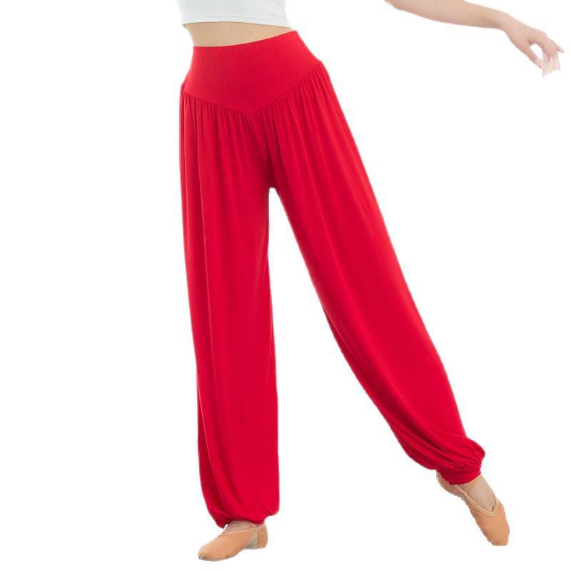 Damen Übergröße Weiche Modal Tapered Yogahose