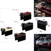 Durable Pu Leather Car Seat Storage Box Stylish Coin Collector For Everyday Use
