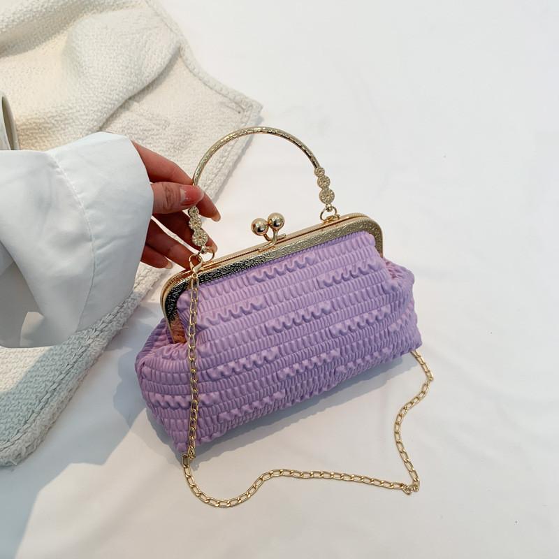 Stylish Chain Trendy Shell Bag Elegant Simple Shoulder Bag For Fall Casual Commuting