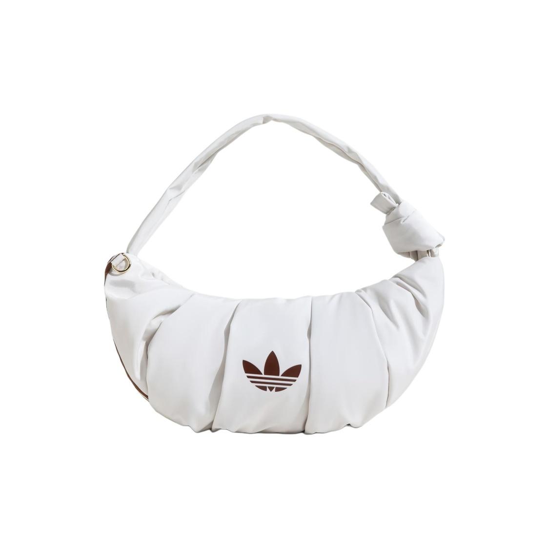 Adidas Originals Trefoil Recycled Polyester Cloud Bag, Shoulder Bag Small Womens Jade White One Size