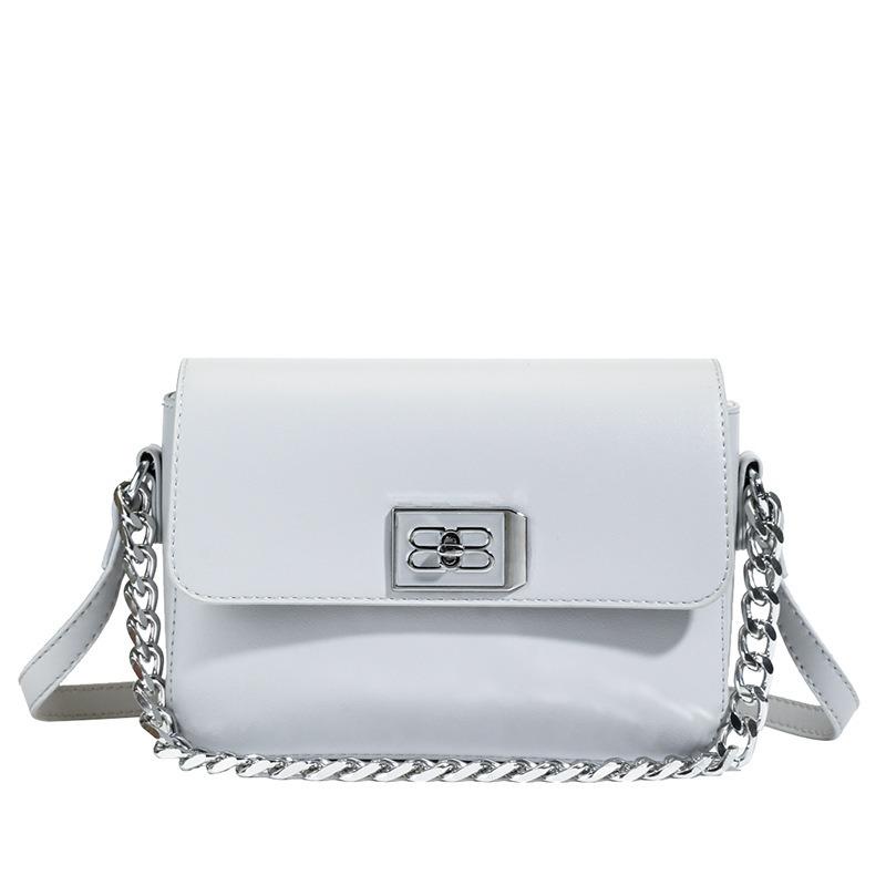 

Spring new chain small square bag, high-end sense niche underarm bag, simple single shoulder crossbody women s bag