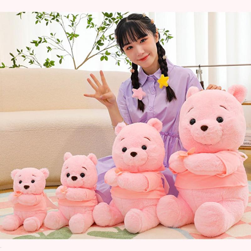 Cute Pink Teddy Bear Plush Toy For Birthday And Holiday Gifts Wholesale From Manufacturer