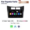 Navifly 8-Core 8+256G Android 13 Car Radio Multimedia Player For Toyota Yaris 2005-2012 GPS Carplay Auto Stereo 2Din Head Unit