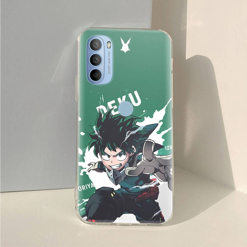 AD96 My Hero Academia Klare Hülle für Samsung A04 A14 A23 A34 A54 M23 M33 M52 M53 Realme 10 9 C30S C35 C55 VIVO Y02 Y21 Y33S Y51 X80 V25 Hülle