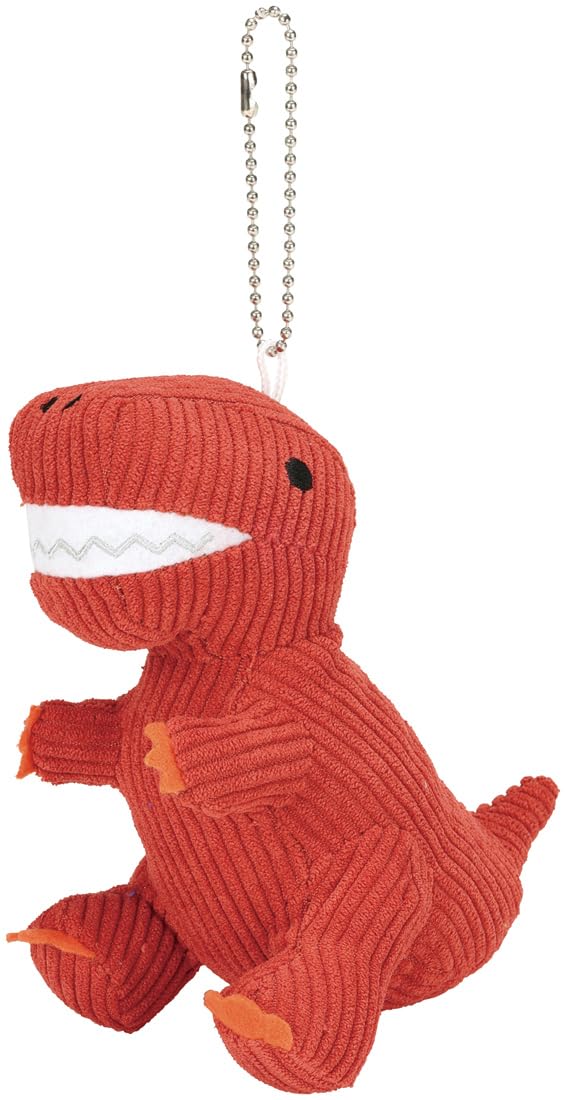 

Skater Plush Mascot Keychain Ball Chain Tyrannosaurus Dinosaur 15cm Wide x 11cm High ZNKH1-A