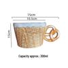 Cute Korean-Style Ceramic Mug & Cookie Series Tableware Set: Coffee Cup, Breakfast & Dinner Plates, Dessert Plate