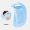 Women's Summer Face Shield: Full Face UV Protection Mask for Cycling & Windproof Headwear