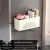 Cmaos Magnetic Kitchen Storage Rack & Cling Film Dispenser