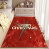Merry Christmas Red Carpet suitable as a non-slip mat for the living room or bedroom sofa
