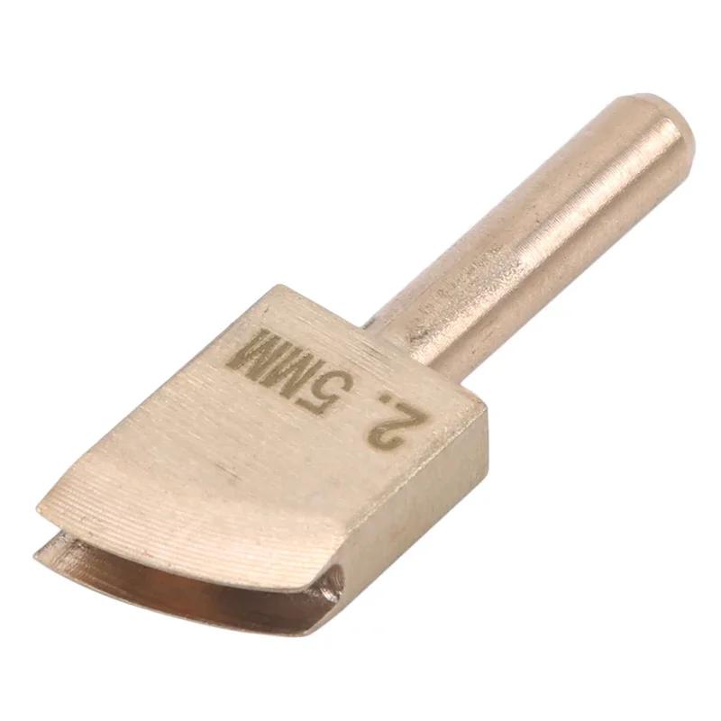 

Leather Electric Brass Solder Soldering Iron Tip to Burn The Edge Leather Craft Press Edge Sealing Machine Line Pyrography Tool Kit