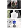 Artistic Conical Shape 25ml Empty Perfume Bottle Glass And Zinc Alloys Featuring Enamel Design