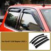 Car Style Accessories Exterior Sticker Weather Shield Window Visor For Ford F-150 Raptor  + Deflector Sun Rain Guard Shelter