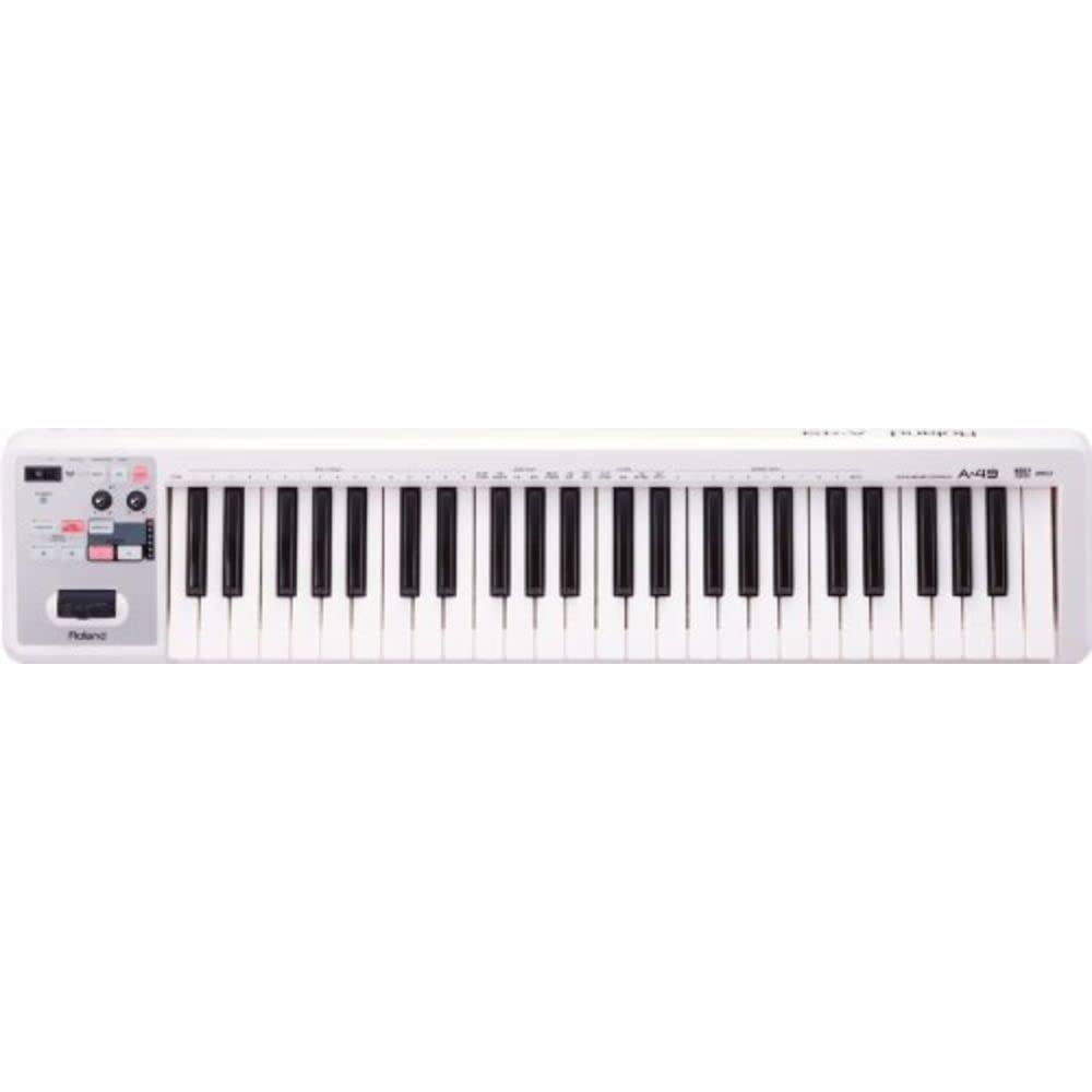 

Контроллер клавиатуры MIDI Roland White A-49-WH