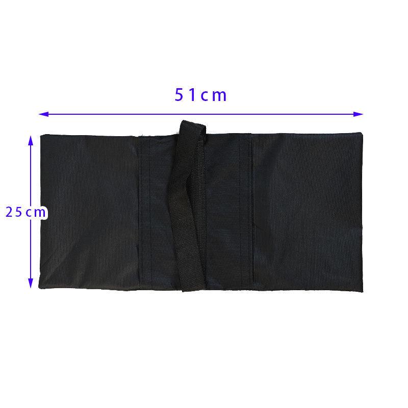 Black Film & TV Studio Light Stand Foldable Sandbag, Weighted Oxford Cloth Balance. чёрный