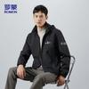 ROMON Men's Hooded Business Casual Jacket