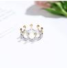 Jewelry Best Selling Gold Plated Crown Ring Women'S Seiko Accessories