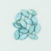 Natürlicher Larimar Marquise Cabochon Lose Edelsteine Konvolut | Blaue Larimar Cabochons zur Schmuckherstellung