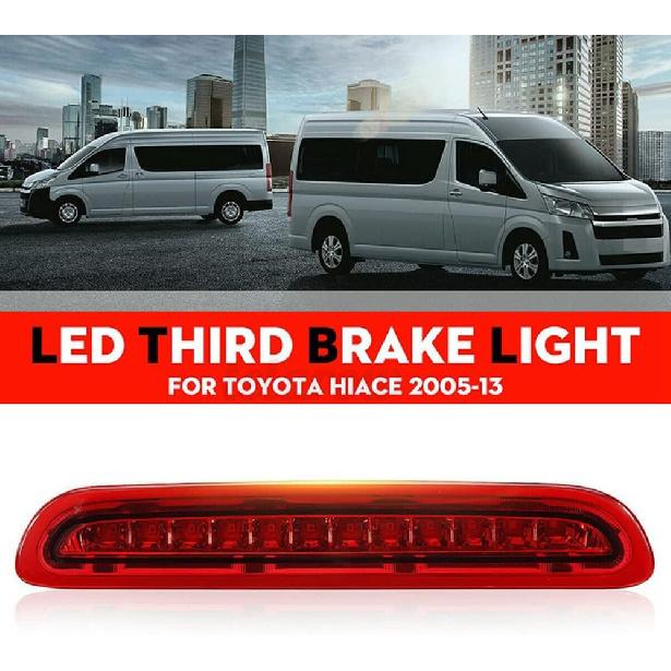 AIVYNA 12 LED Third Brake Light Rear Tail Stop Light High Mount Brake Lamp for Toyota Hiace Commuter 2005-2013