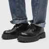 New men's low-top thick-soled heightening men's shoes black engraved Brock big head casual leather shoes men's Z08