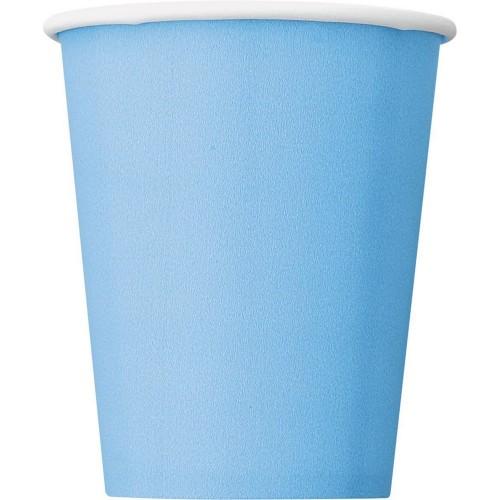 Amscan Paper Plain Party Cup (Pack of 8)