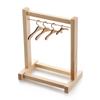 Poppen Houten Kledingrek Kleding Organizer Hangers Voor Poppen Handtas Kleding Poppen Metalen Hangers Kinderen Volwassen Speelgoed Verjaardagscadeau