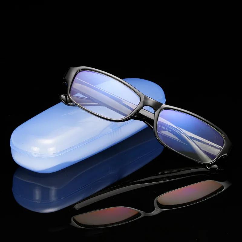Glasses Case Transparent PVC Women Men Plastic Sunglasses Glasses Box New Eyeglasses Case Reading Glasses Case
