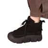 Winter Thick-soled Snow Boots Plus Velvet Warm Low-top Shoes Comfortable Cotton Shoes Women