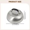 Basting Cover Cheese Melting Dome 9" Multipurpose Grill Lid Steaming for Household Flat Top