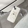 Transparent Star Glitter Mobile Phone Case For Iphone17Promax Bow Apple 15 Flower Pearl