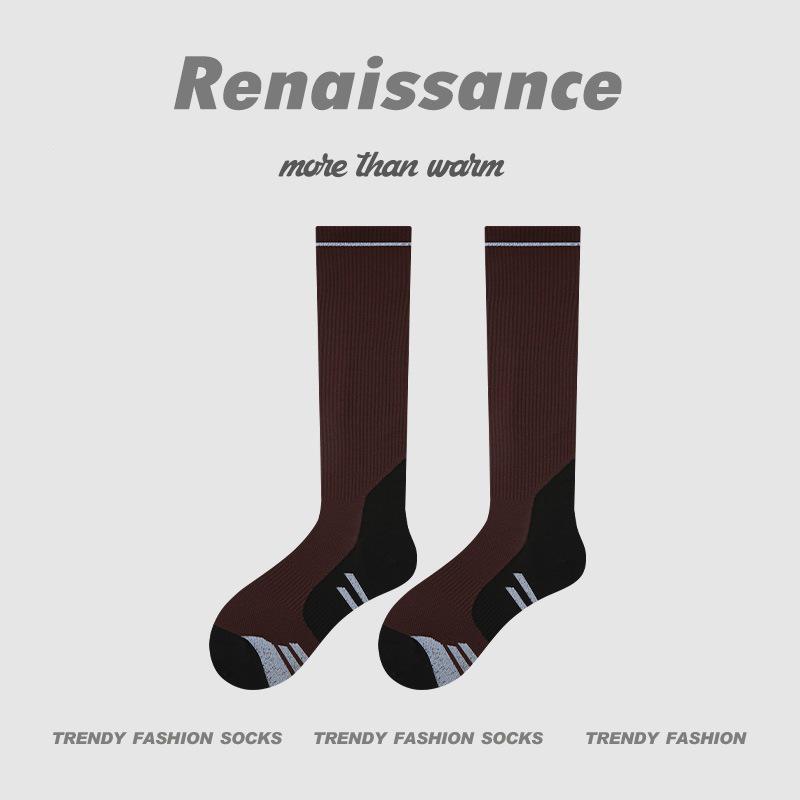 Renaissance Women's Summer Thin Compression Sports Socks for Yoga, Running, Hiking, Jump Rope, Fitness