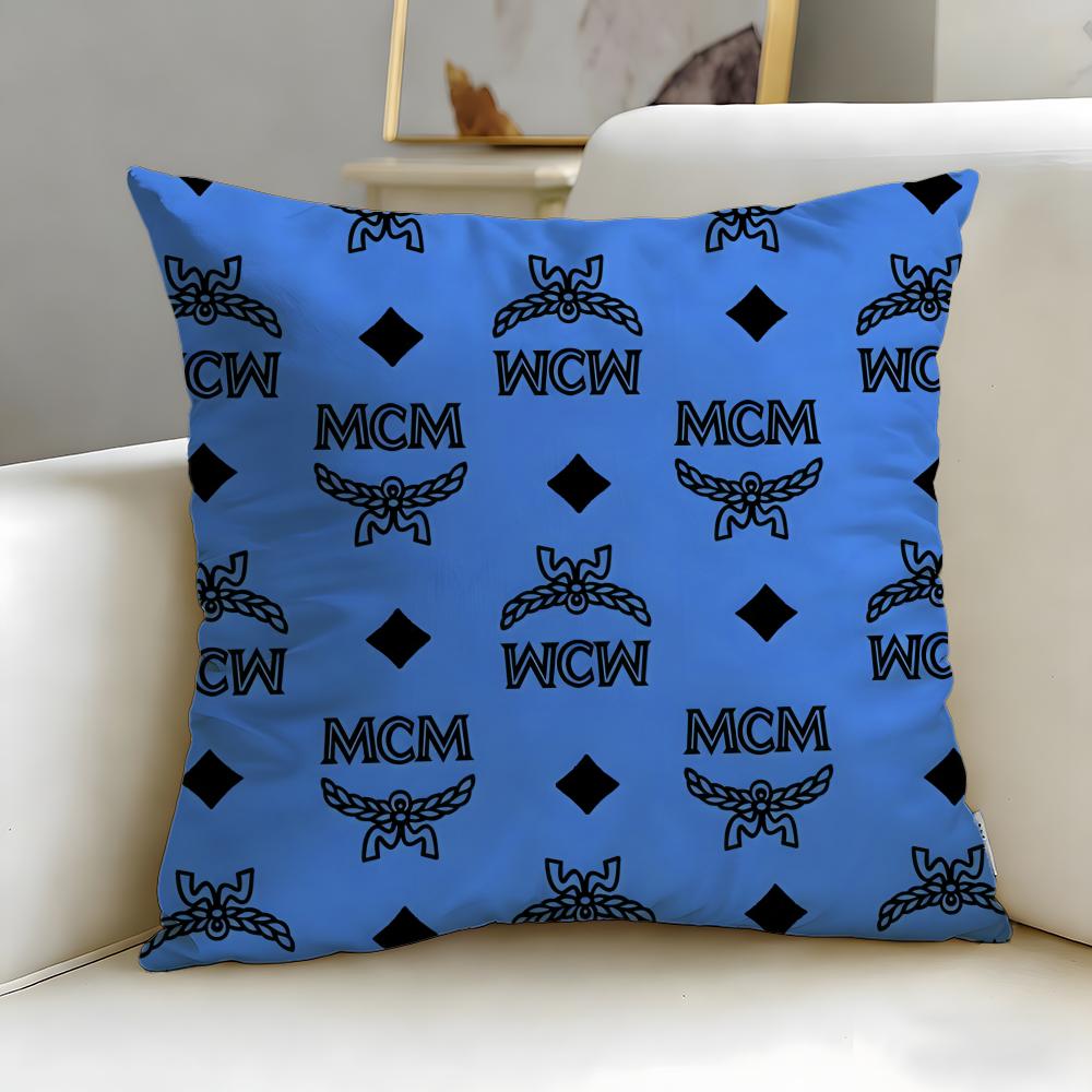 Brand Modern Creation Munchen Cushion Cover Soft EasyWash Pillow Case Versatile for Couch Bed Travel and Office