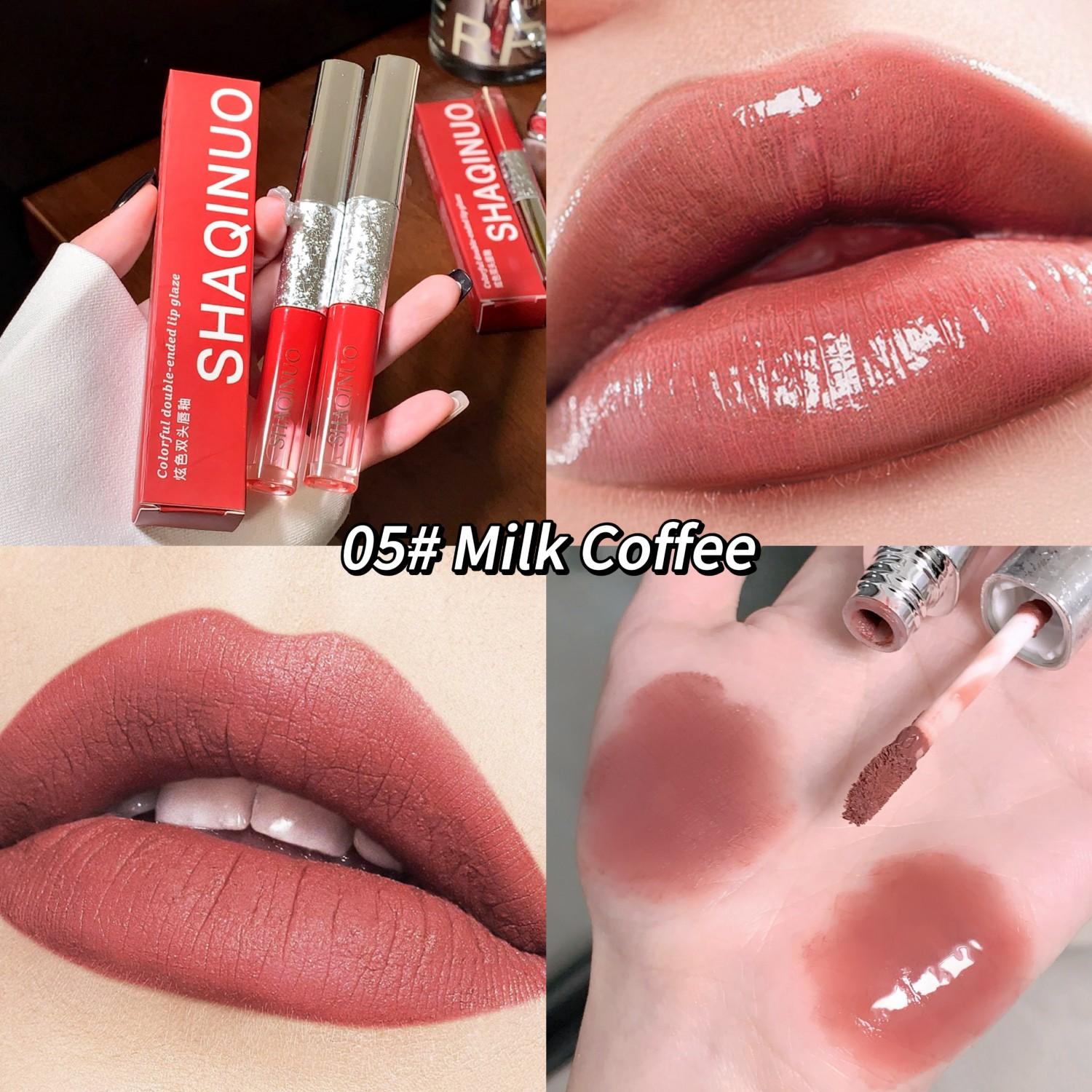 

SHAQINUO Colorful Double-ended Lip Glaze